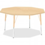 Berries Elementary Height Maple Top/Edge Octagon Table 6428JCE251