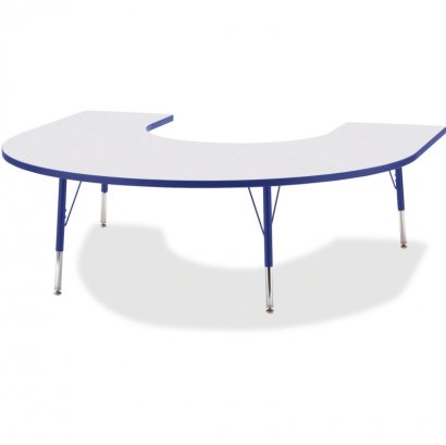 Berries Elementary Height Prism Edge Horseshoe Table 6445JCE003