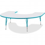 Berries Elementary Height Prism Edge Horseshoe Table 6445JCE005