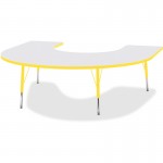 Berries Elementary Height Prism Edge Horseshoe Table 6445JCE007