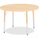 Berries Elementary Height. Maple Top/Edge Round Table 6488JCE251