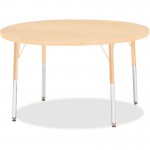 Berries Elementary Height. Maple Top/Edge Round Table 6468JCE251