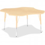 Berries Elementary Maple Laminate Four-leaf Table 6453JCE251