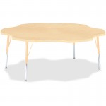 Berries Elementary Maple Laminate Six-leaf Table 6458JCE251