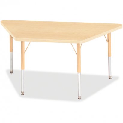 Berries Elementary Maple Lamnt Trapezoid Table 6438JCE251