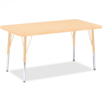 Berries Elementary Maple Top/Edge Rectangle Table 6478JCE251