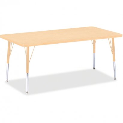 Berries Elementary Maple Top/Edge Rectangle Table 6408JCE251