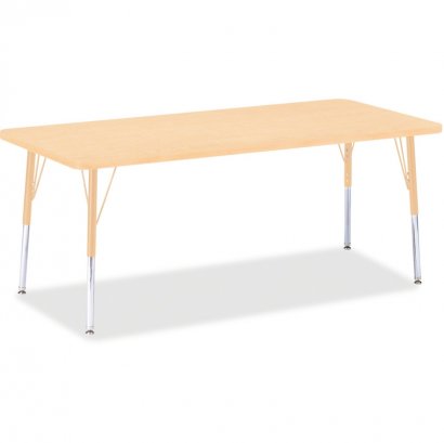 Berries Elementary Maple Top/Edge Rectangle Table 6413JCE251