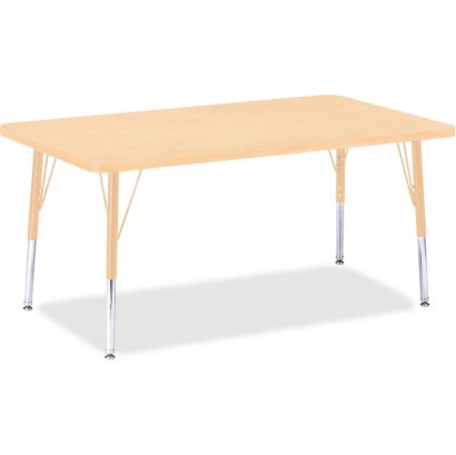 Berries Elementary Maple Top/Edge Rectangle Table 6473JCE251