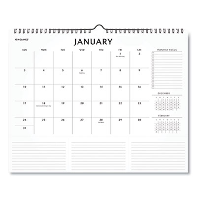At-A-Glance Elevation Wall Calendar, 15 x 12, 2021 AAGPM75828