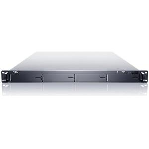 Sans Digital ES104T+B EliteSTOR - 1U 4 Bay Rackmount SATA to eSATA (x4) JBOD Storage (Black) KT-ES104T+B