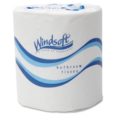 WIN 2405 Embossed Bath Tissue, 2-Ply, 500 Sheets/Roll, 48 Rolls/Carton WIN2405