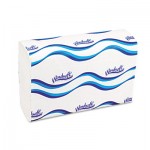 WIN 101 Embossed C-Fold Paper Towels, 10 1/10 x 13 1/5, White, 200/Pack, 12 Packs/Carton