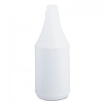 512246 Embossed Spray Bottle, 24 oz, Clear, 24/Carton BWK00024