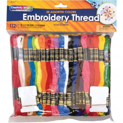 Pacon Embroidery Thread Pack 6477
