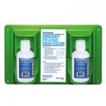 Emergency Eyewash Station, 16 oz Bottle, 2 Bottles/Station BWK54842