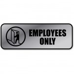 COSCO Employees Only Sign 098206