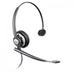 Plantronics 78712-01 EncorePro Premium Monaural Over-the-Head Headset w/Noise Canceling Microphone PLNHW710