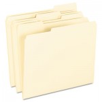 Pendaflex End File Folders, 1/3 Cut Top Tab, Letter, Manila, 100/Box PFX62702