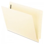 Pendaflex End Tab Expansion Folders, 2 Fasteners, Straight Cut Tab, Letter, Manila, 50/Box PFXH10U13