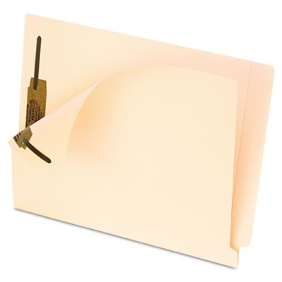 Pendaflex End Tab Fastener Folders, Two Fastener, Letter, Manila, 50/Box PFX62714