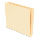 Pendaflex End Tab File Folders, Straight Tab, Letter, Manila, 75/Box PFX62710