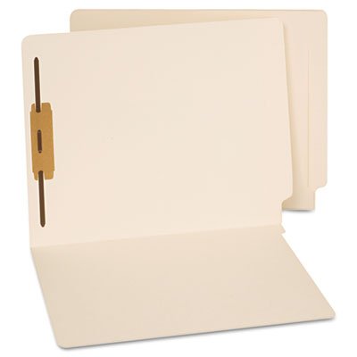 UNV13110 End Tab Folders, One Fastener, Letter, Manila, 50/Box UNV13110