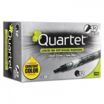 Quartet EnduraGlide Dry Erase Marker, Black, Dozen QRT50012M