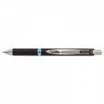 Pentel EnerGel PRO Retractable Gel Pen, Medium 0.7mm, Blue Ink, Black Barrel PENBLP77C