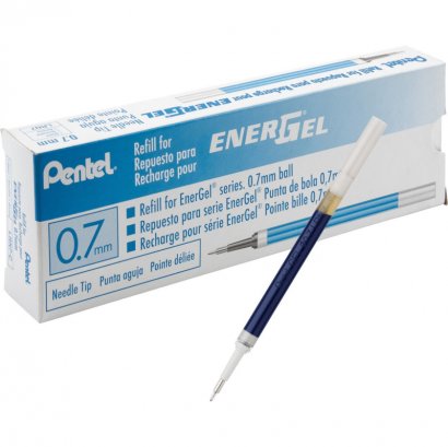 Pentel EnerGel Retractable .7mm Liquid Pen Refills LRN7CBX