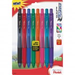 Pentel EnerGel-X Retractable Liquid Gel Pen BL107CRBP8M