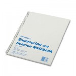 National Brand Engineering and Science Notebook, College Rule, 11x 8 1/2, White, 60 Sheets RED33610
