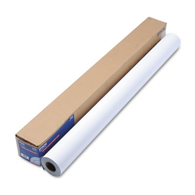 Enhanced Adhesive Synthetic Paper, 44" x 100 ft, White EPSS041619