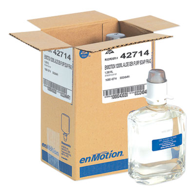 Georgia Pacific Professional enMotion Automated Touchless Soap Refill, 1200mL, Unscented, 2/Carton GPC42714