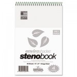 Roaring Spring Enviroshades Steno Notebook, Gregg Rule, 6 x 9, Gray, 80 Sheets, 4/Pack ROA12274