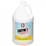 Big D 150000 Enzym D Digester Liquid Deodorant, Lemon, 1 gal, 4/Carton BGD1500