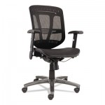 ALEEN4218 Eon Series Multifunction Wire Mechanism, Mid-Back Suspension Mesh Chair, Black ALEEN4218