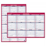 At-A-Glance Erasable Vertical/Horizontal Wall Planner, 24 x 36, Blue/Red, 2016 AAGPM2628
