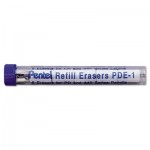 Pentel Eraser Refills, PDE1, 5/Tube PENPDE1