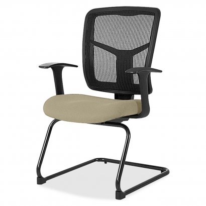 Lorell ErgoMesh Series Mesh Side Arm Guest Chair 8620245