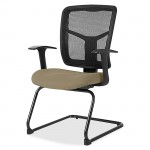 Lorell ErgoMesh Series Mesh Side Arm Guest Chair 8620233