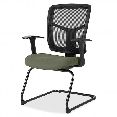 Lorell ErgoMesh Series Mesh Side Arm Guest Chair 8620285