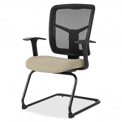 Lorell ErgoMesh Series Mesh Side Arm Guest Chair 8620287