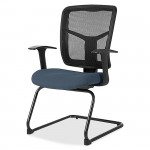 Lorell ErgoMesh Series Mesh Side Arm Guest Chair 8620284