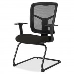 Lorell ErgoMesh Series Mesh Side Arm Guest Chair 8620263