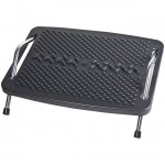 Syba Multimedia Ergonomic Design Foot Rest with Metal Support, and Push-to-Tilt Sides SY-ACC65065