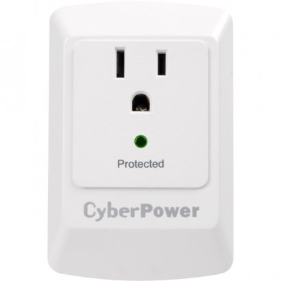 CyberPower Essential 1-Outlet Surge Suppressor Wall Tap CSB100W