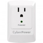 CyberPower Essential 1-Outlet Surge Suppressor Wall Tap CSB100W