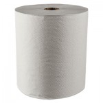 Scott Essential 100% Recycled Fiber Hard Roll Towel, 1.5" Core,White,8" x 800ft, 12/CT KCC01052