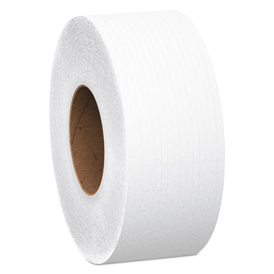 Scott Essential 100% Recycled Fiber JRT Bathroom Tissue, Septic Safe, 2-Ply, White, 1000 ft, 12 Rolls/Carton KCC67805